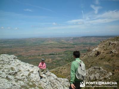 Barranco de Borbocid - Senderismo en la cumbre; excursiones desde madrid de un dia